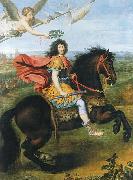 Pierre Mignard, Louis XIV of France riding a horse